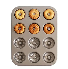 6-Cup Cake Mold & Baking Tray Se – charlotte, cupcake, savarin (Image 2)