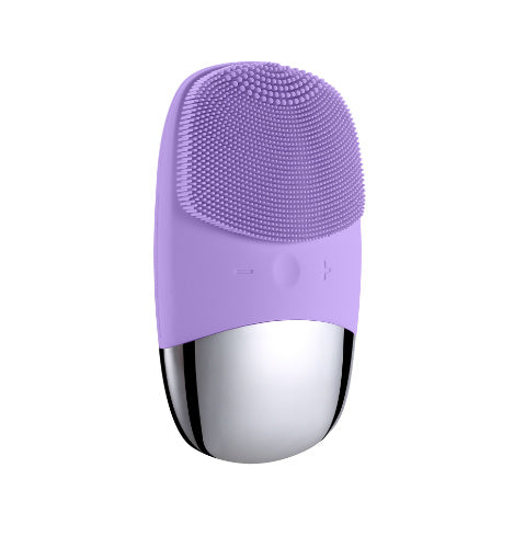 Mini Silicone Electric Face Brush – Gentle Deep Cleansing Tool – chip, phototherapy, pole (Image 14)