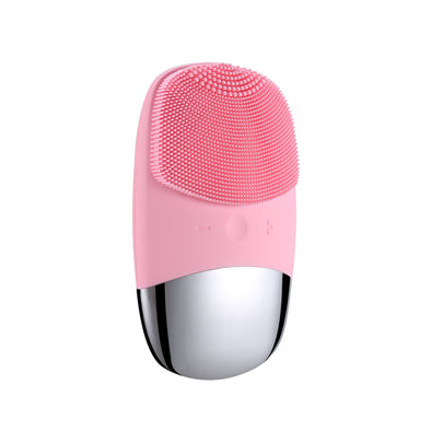 Mini Silicone Electric Face Brush – Gentle Deep Cleansing Tool – chip, phototherapy, pole (Image 1)