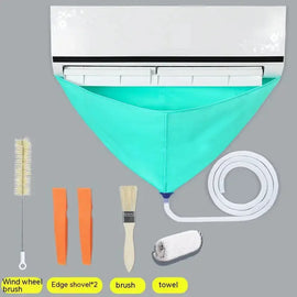 Air Conditioner Waterproof Cover – with Cleaning Tools Se – airs, fan, cleaner (Image 2)