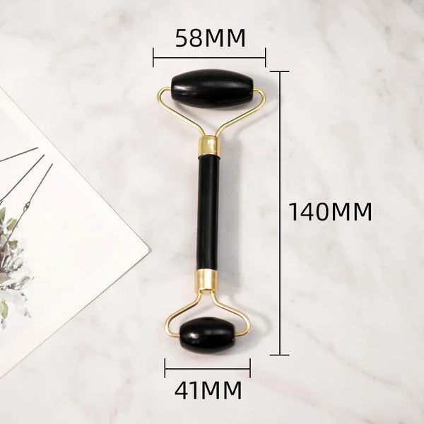 Beauty Jade Roller – Cooling Facial Massage Tool – beauty salon, file, hacking (Image 7)