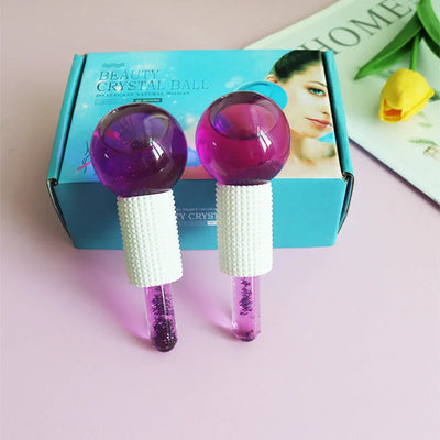 Beauty Ice Wave Ball – Cooling Facial Massage Roller – glacier, snowball, calorimeter (Image 5)