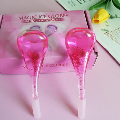 Beauty Ice Wave Ball – Cooling Facial Massage Roller – glacier, snowball, calorimeter (Image 11)
