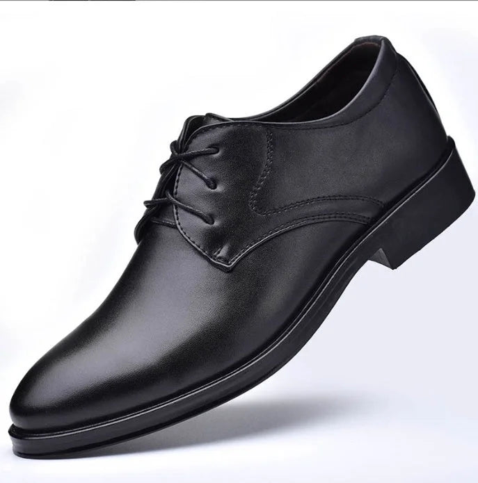 Black Pointed Toe Formal Dress Shoes for Men – pumps, tuxedo, shoe (Image 4)