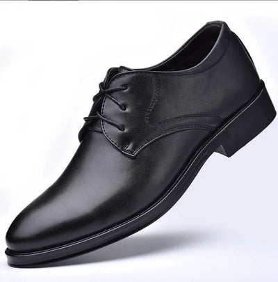 Black Pointed Toe Formal Dress Shoes for Men – pumps, tuxedo, shoe (Image 4)