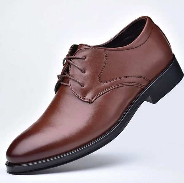 Black Pointed Toe Formal Dress Shoes for Men – pumps, tuxedo, shoe (Image 5)