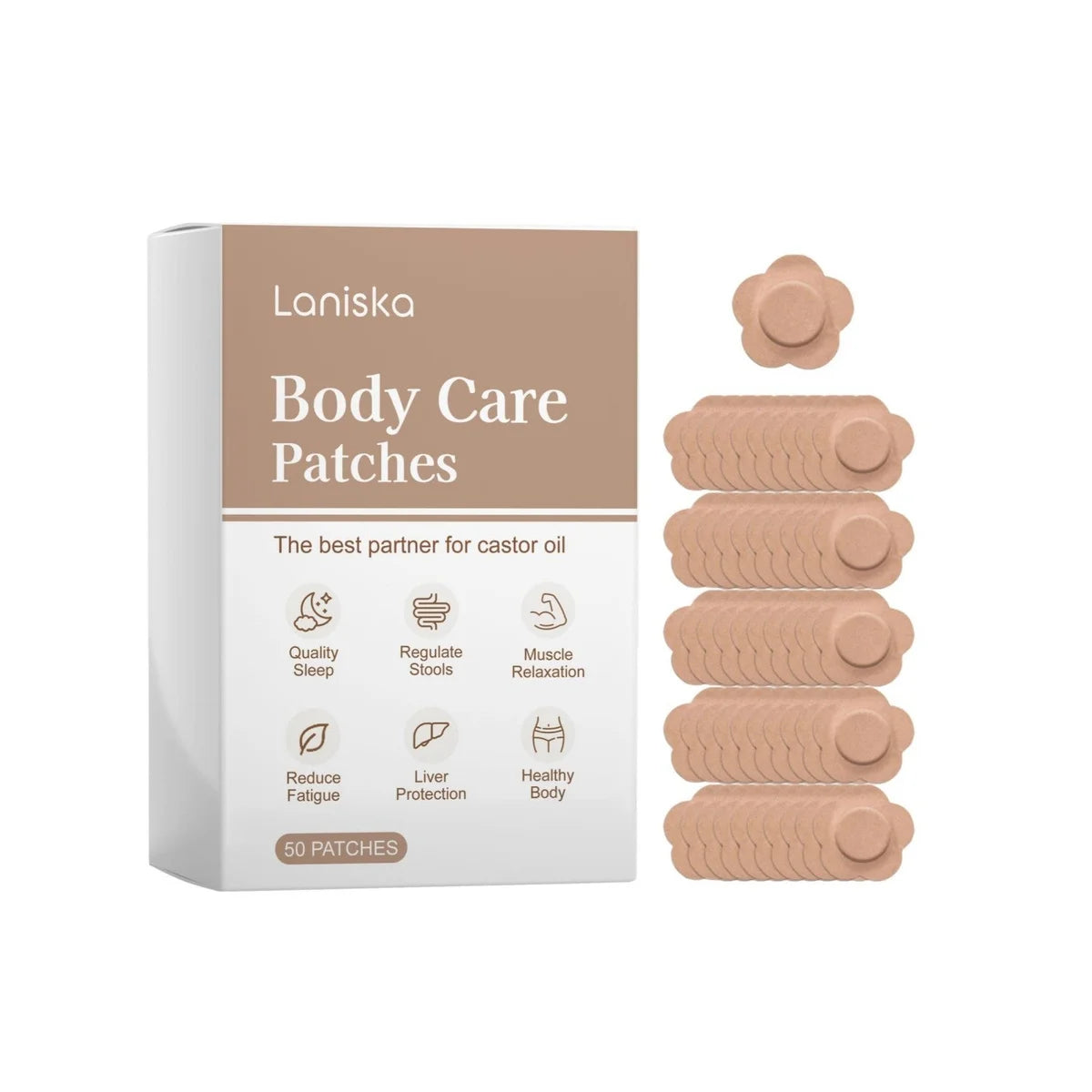 Body Care Patch – for Comfort & Relief – attention, discomfort, ease (Image 1)