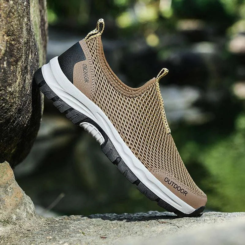 Breathable Hollow Slip-on Casual Fashion Shoes – tap, oxfords, air (Image 3)