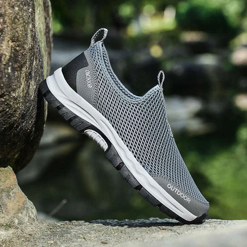 Breathable Hollow Slip-on Casual Fashion Shoes – tap, oxfords, air (Image 4)