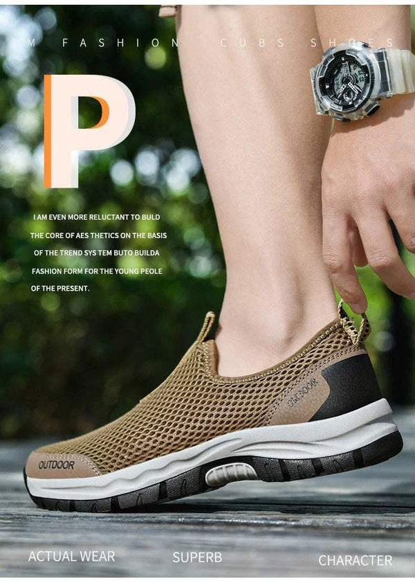 Breathable Hollow Slip-on Casual Fashion Shoes – tap, oxfords, air (Image 6)