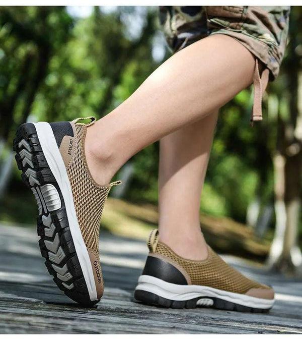 Breathable Hollow Slip-on Casual Fashion Shoes – tap, oxfords, air (Image 7)