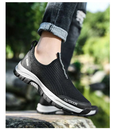 Breathable Hollow Slip-on Casual Fashion Shoes – tap, oxfords, air (Image 9)