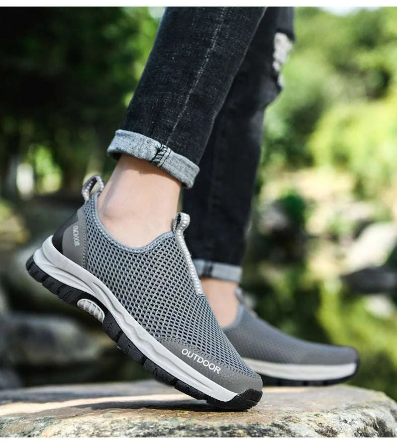 Breathable Hollow Slip-on Casual Fashion Shoes – tap, oxfords, air (Image 10)