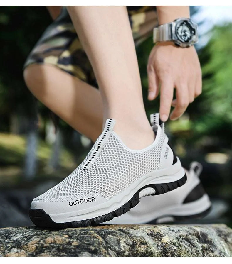 Breathable Hollow Slip-on Casual Fashion Shoes – tap, oxfords, air (Image 11)