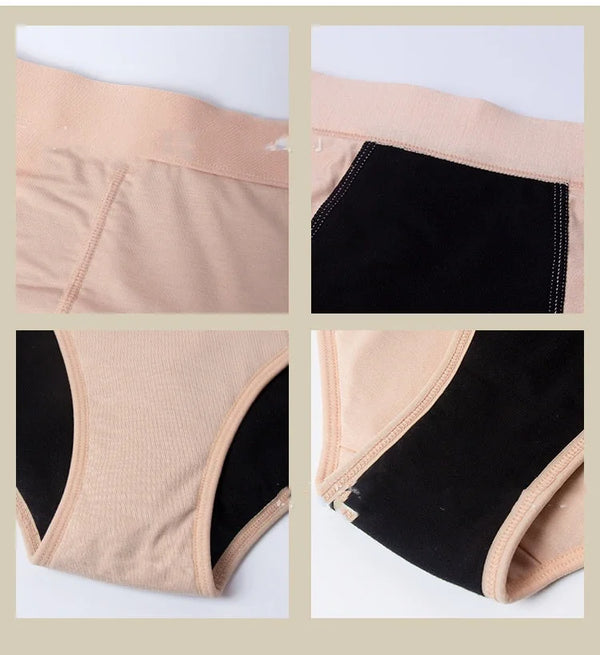High Waist Period Panties – Leak-Proof Comfortable Underwear – rise, coattail, shorts (Image 6)
