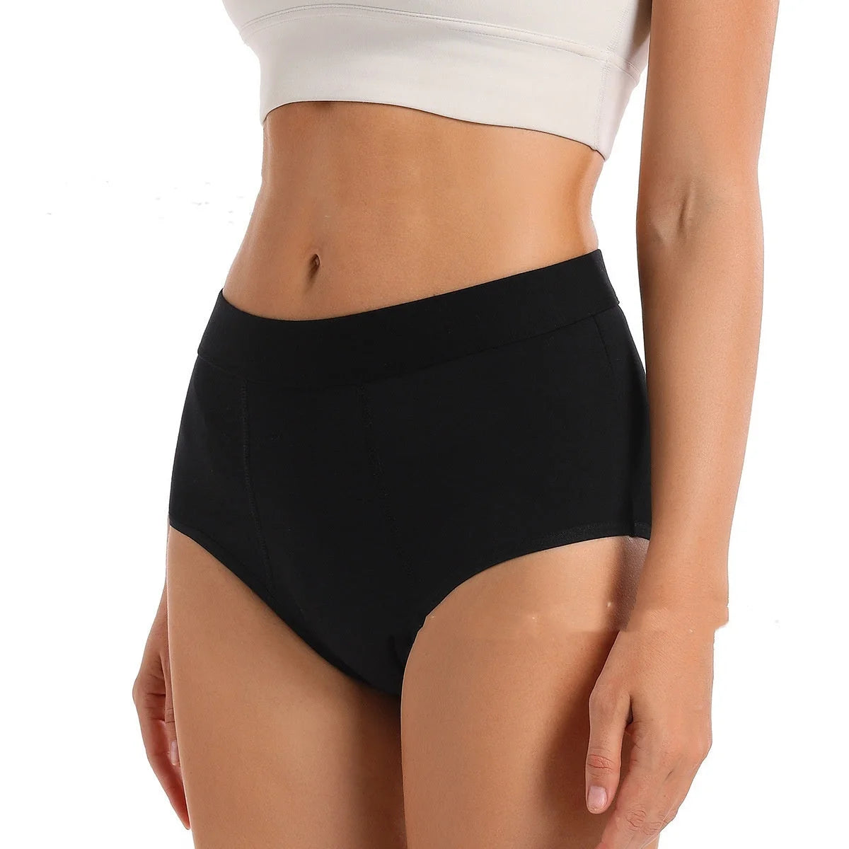 High Waist Period Panties – Leak-Proof Comfortable Underwear – rise, coattail, shorts (Image 8)
