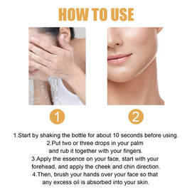 Collagen Face Care Solution Tonic – for Firm & Smooth Skin – stand, caution, key (Image 2)