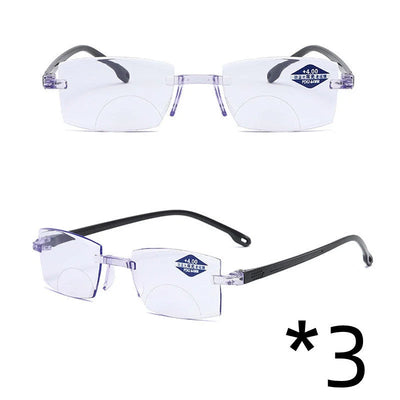 Diamond Cut Blue Light Blocking Glasses – shadow, shadowed, cuts (Image 3)