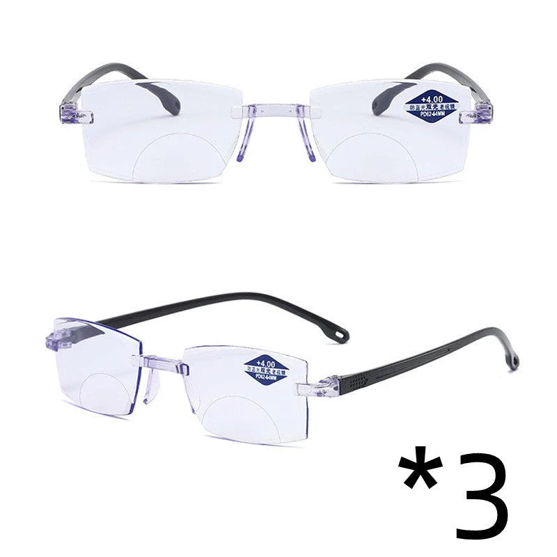 Diamond Cut Blue Light Blocking Glasses – shadow, shadowed, cuts (Image 3)