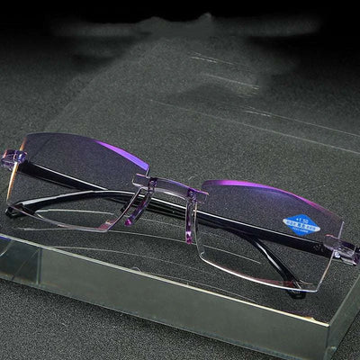 Diamond Cut Blue Light Blocking Glasses – shadow, shadowed, cuts (Image 1)