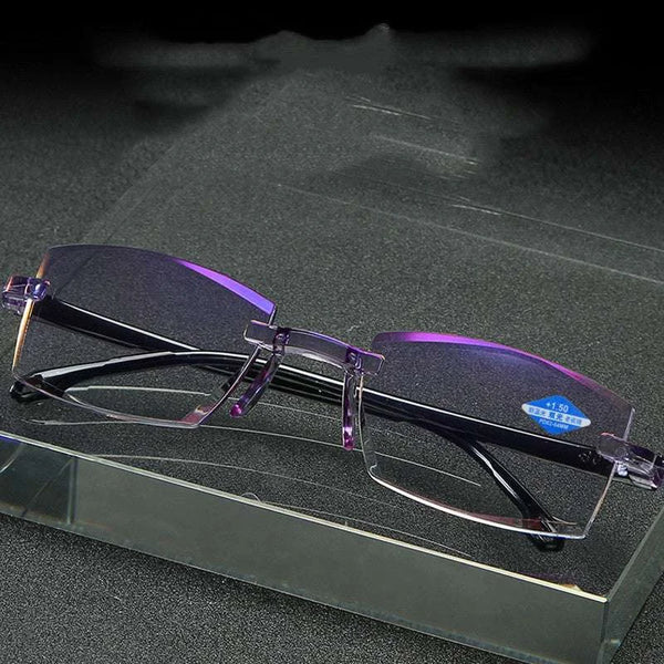 Diamond Cut Blue Light Blocking Glasses – shadow, shadowed, cuts (Image 1)