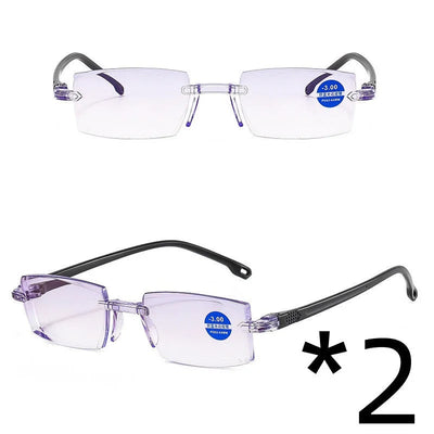 Diamond Cut Blue Light Blocking Glasses – shadow, shadowed, cuts (Image 4)