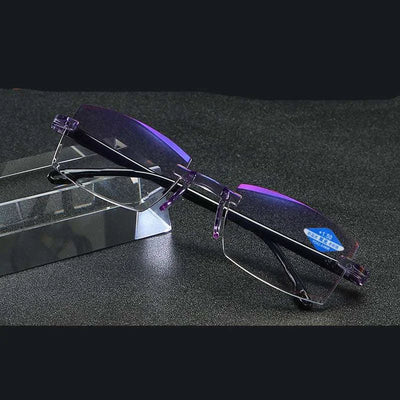 Diamond Cut Blue Light Blocking Glasses – shadow, shadowed, cuts (Image 7)
