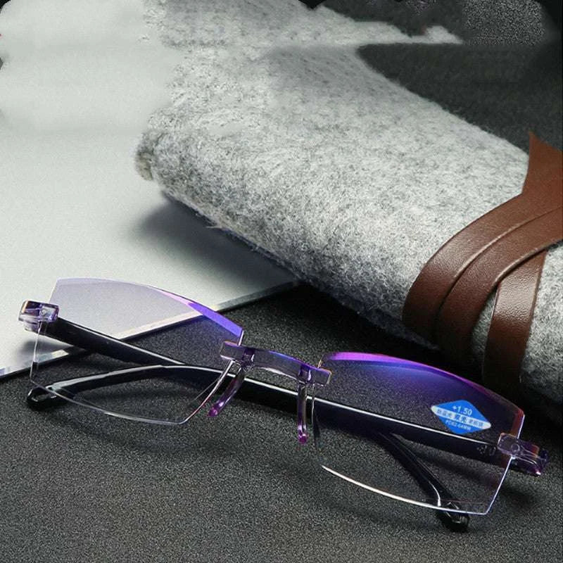 Diamond Cut Blue Light Blocking Glasses – shadow, shadowed, cuts (Image 8)