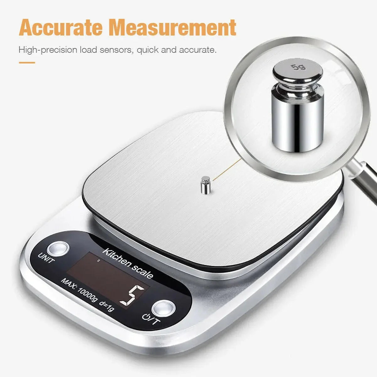 Digital Kitchen Food Diet Scale – Precision Cooking Tool – range, stove, ranged (Image 3)