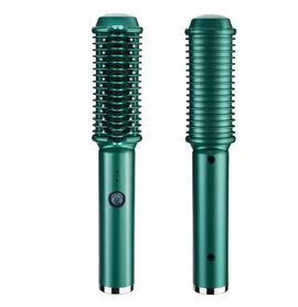 Dual-Purpose Electric Hair Comb - for Curling & Straightening – combed, combatively, coif (Image 1)