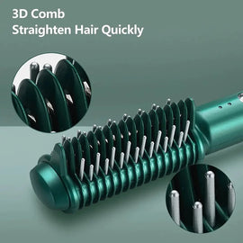 Dual-Purpose Electric Hair Comb - for Curling & Straightening – combed, combatively, coif (Image 2)