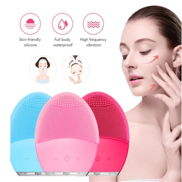 Electric Face Wash Device – Deep Pore Cleansing Brush – bath, baths, steam (Image 6)