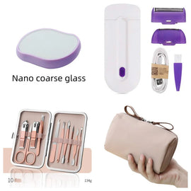Electric Laser Hair Removal Body Set – pack, head, ray (Image 1)