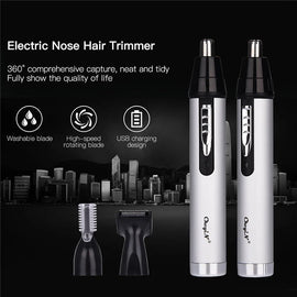 Electric Nose & Ear Hair Trimmer for Men – blow, bridge, bridged (Image 2)