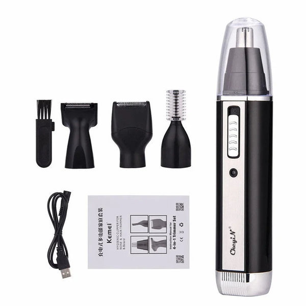 Electric Nose & Ear Hair Trimmer for Men – blow, bridge, bridged (Image 4)