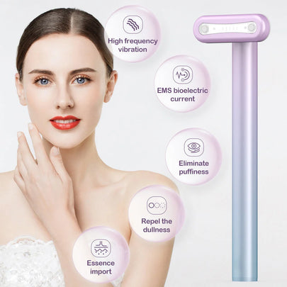 EMS Microcurrent Face & Neck Wand – Skin Lifting & Firming Device – ess, spa, bad (Image 1)