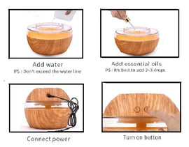 Essential Oil Diffuser & Humidifier For Home – attar, oleoresin, atar (Image 2)