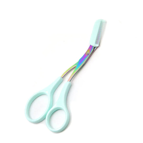 Eyebrow Trimmer Scissors with Comb for Shaping – clip, shear, cap (Image 8)