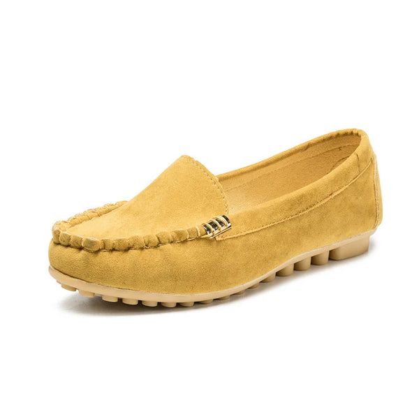 Flat Heel Pumps - Comfortable Women's Student Shoes – flats, cuban heel, spikes (Image 6)