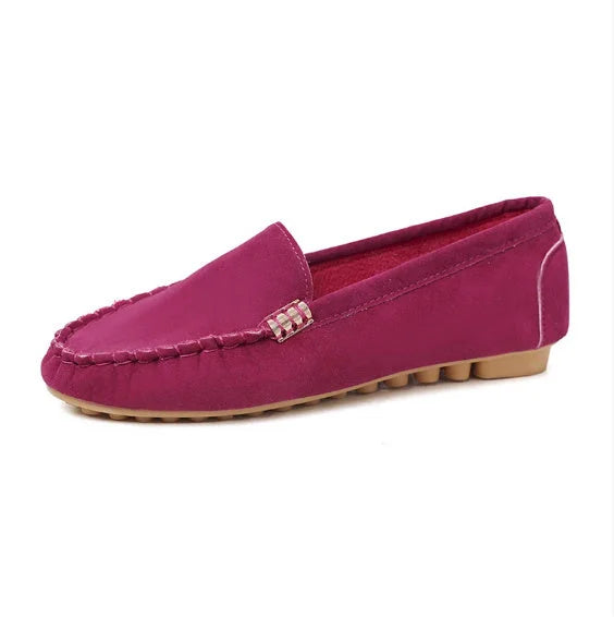 Flat Heel Pumps - Comfortable Women's Student Shoes – flats, cuban heel, spikes (Image 16)