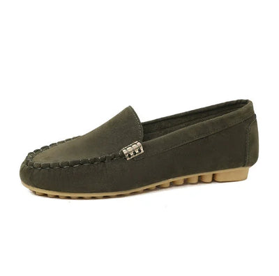 Flat Heel Pumps - Comfortable Women&