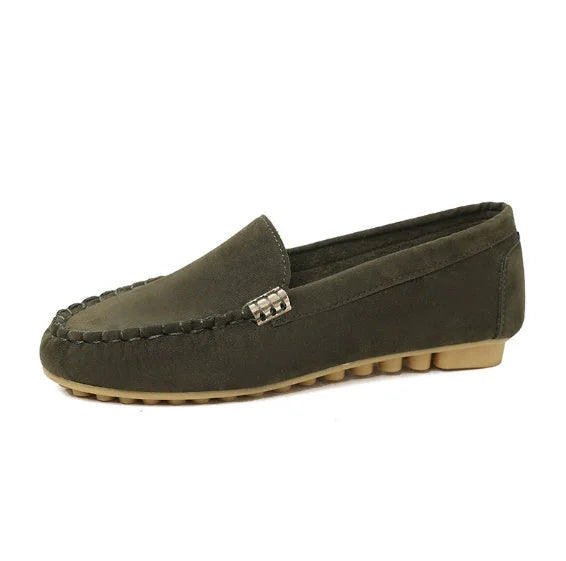 Flat Heel Pumps - Comfortable Women&