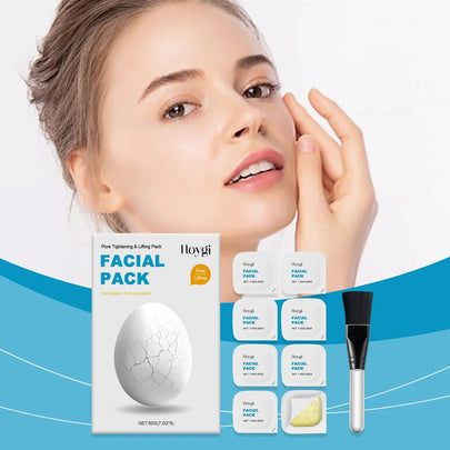 Full Face Exfoliating Mask – Deep Cleansing & Brightening – helmet, furrow, furrowed (Image 1)