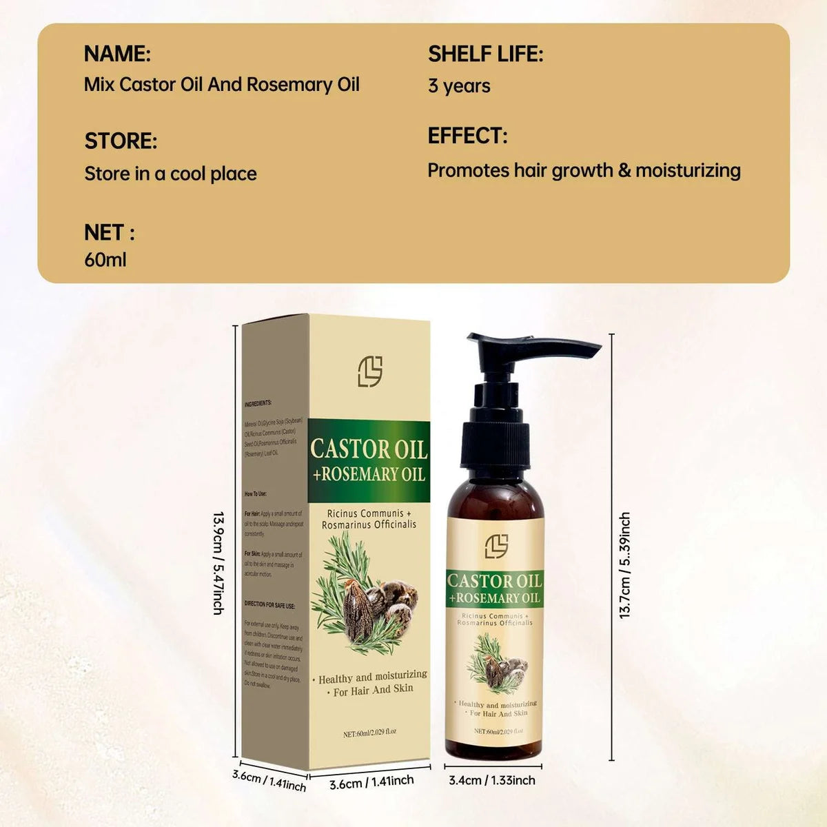 Hair & Body Care Oil – for Smooth & Nourished Skin – fuzz, haircloth, tomentum (Image 4)