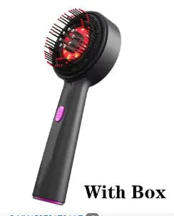 Hair Oiling Red Light Scalp Massager – LED Therapy Comb for Hair Growth & Relaxing Scalp Care – bald, balding, part (Image 2)