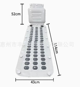 Home Surfing Massage Bath Mat – Hydrotherapy Spa Bubble Machine for Relaxing Bath – sauna, tub, rubber (Image 2)
