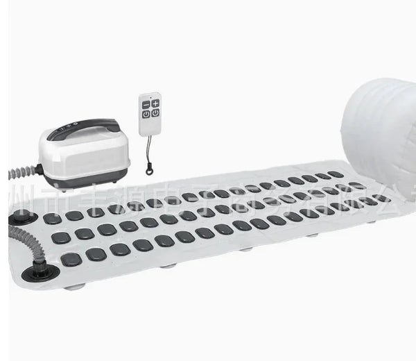 Home Surfing Massage Bath Mat – Hydrotherapy Spa Bubble Machine for Relaxing Bath – sauna, tub, rubber (Image 3)