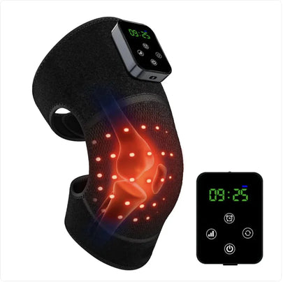 Infrared Knee Pain Relief Massager – Heated Red Light Therapy for Joint Support – flare, burn, glow (Image 1)