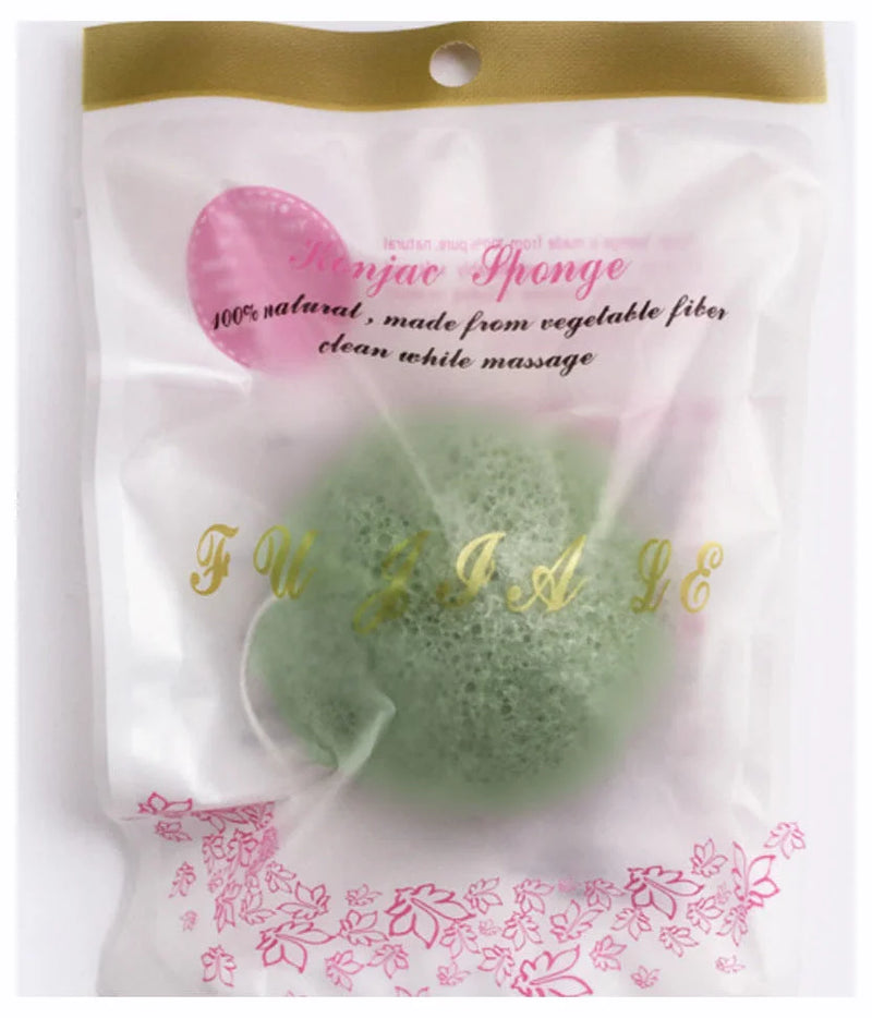 Konjac Face Wash Sponge – Gentle Exfoliating & Cleansing Pad – loofa, flannel, lap (Image 10)