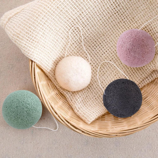 Konjac Face Wash Sponge – Gentle Exfoliating & Cleansing Pad – loofa, flannel, lap (Image 11)
